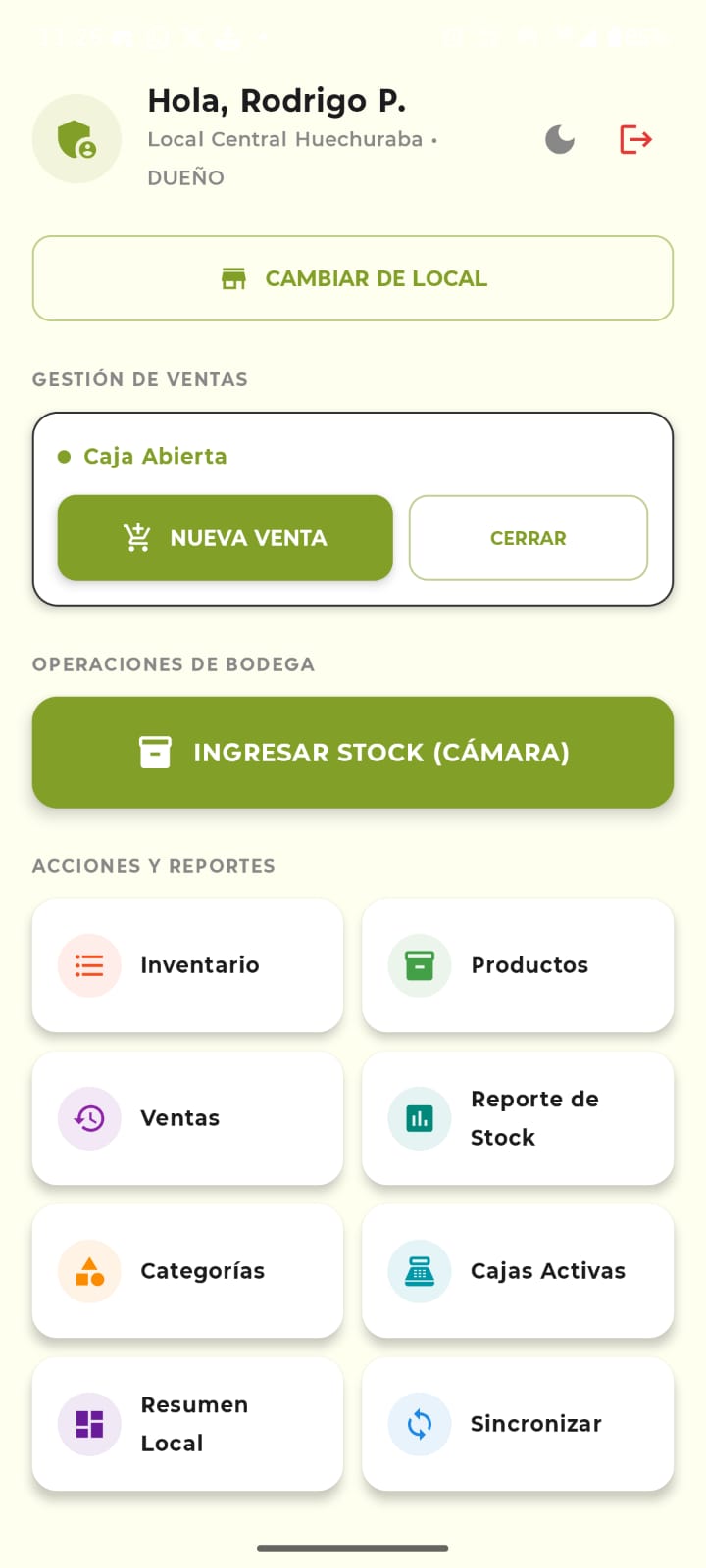 VdeVenta en celular
